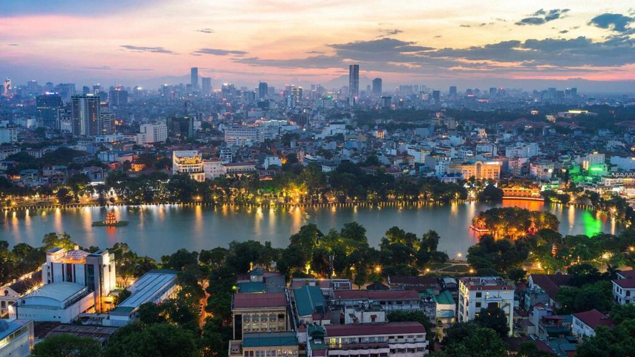 Galaxy Hanoi Hotel & Apartment - 12 Ngo 80 Tran Duy Hung מראה חיצוני תמונה